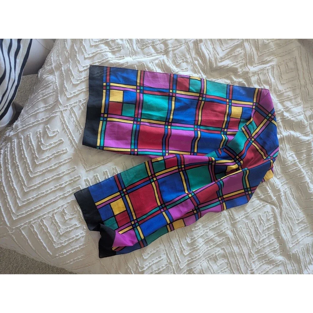 Vintage-Inspired & Floral Silk-Feel Scarf Lot - Set of 3 cottagecore boho purse